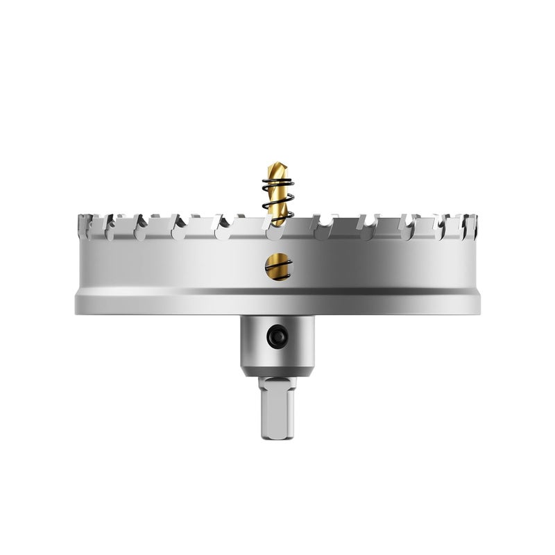 GSTK Upgraded Heavy Duty Carbide Hole Saw 145mm|5-11/16",Metal Steel Hole Saw Drill Bit,TCT Hole Cutter-Alloy Hardness Upgraded, Life Upgraded, Ideal for Stainless Steel, mild Steel, Iron, Copper,etc - Image 1